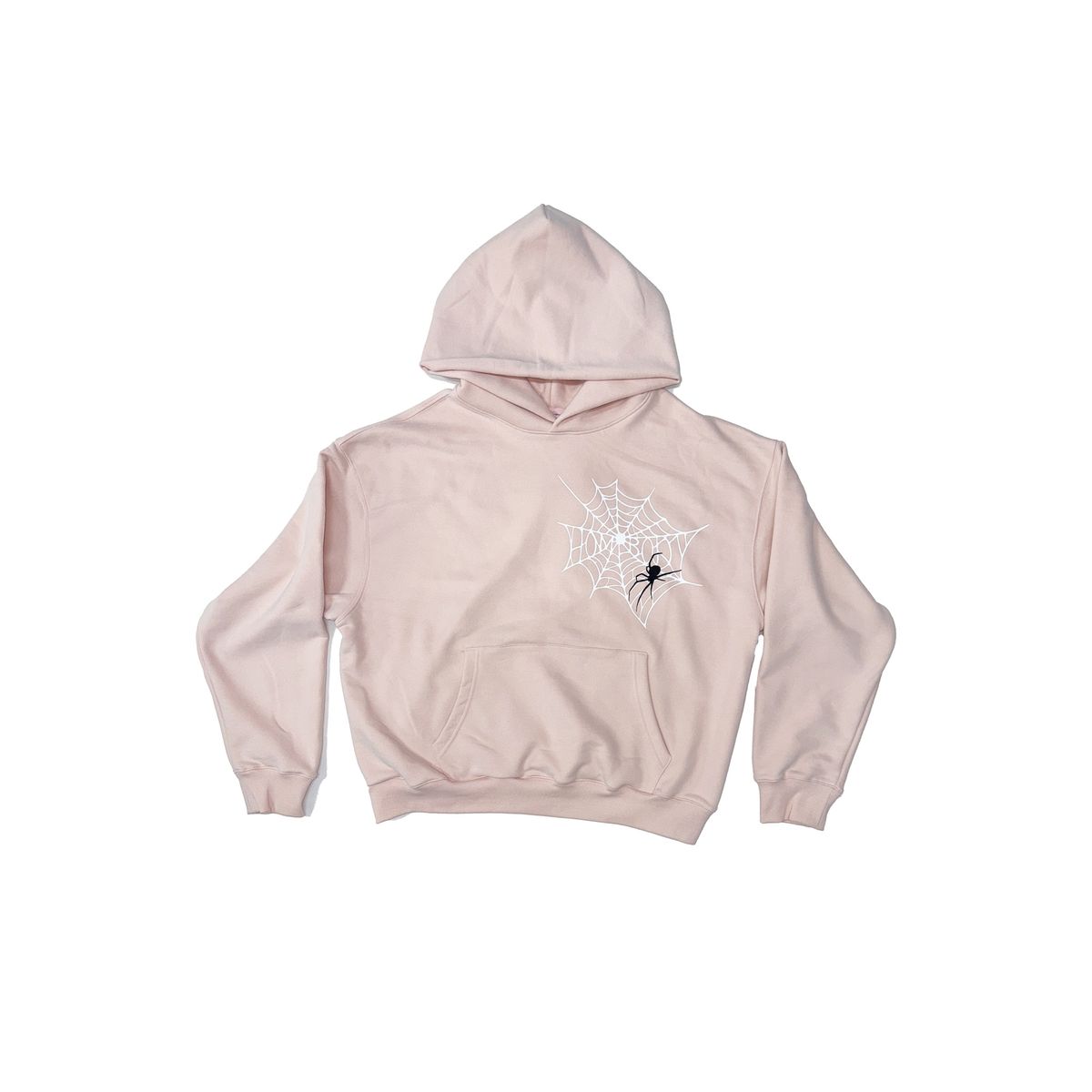 헤테로(HETERO) Homebody Web Hoodie (Light Pink)