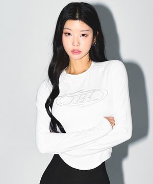 W STROKE B VENTILATION LONG SLEEVE [WHITE]