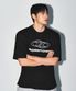 STROKE B LOGO SEMI OVER FIT T-SHIRTS [BLACK]