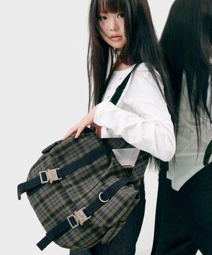 5PM30 Backpack Check _ Khaki