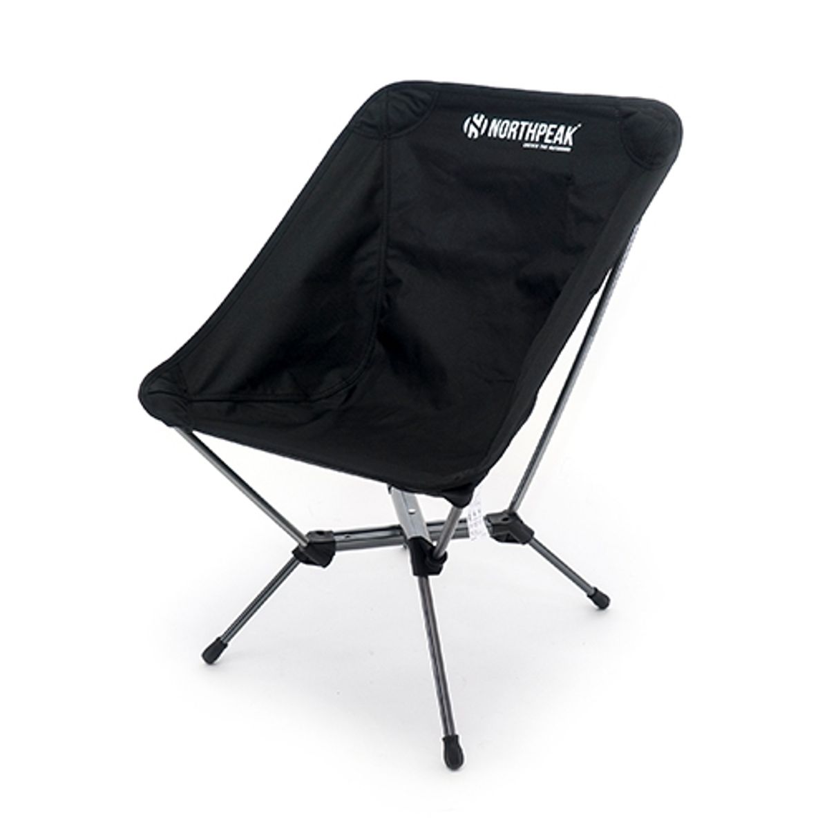 노스피크(NORTHPEAK) 크로스 체어 로우_블랙