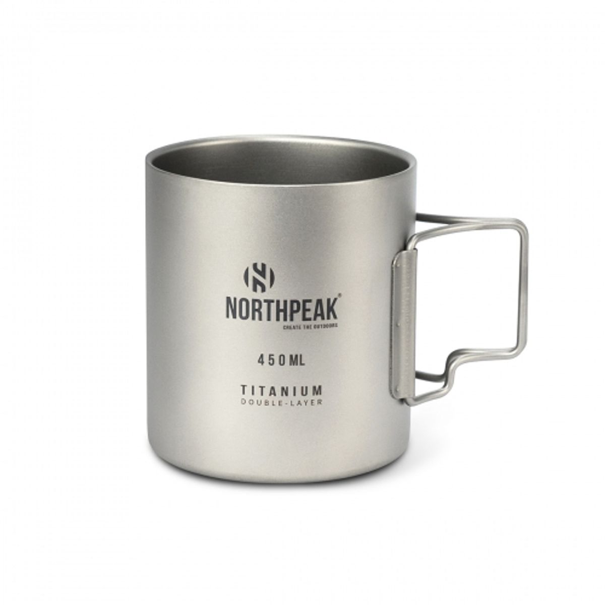 노스피크(NORTHPEAK) 티타늄 머그 더블 레이어 450 2개