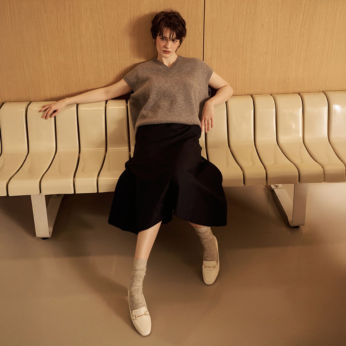 닥스 슈즈(DAKS SHOES) [DAKS] 여성 로퍼 DLS501LS35