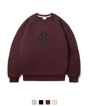 CSROSS SPRAY 오버핏 맨투맨(SAMAWA-0008)