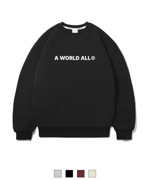 NAME FONT 오버핏 맨투맨(SAMAWA-0009)