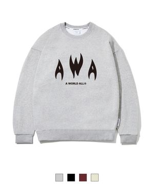 LOGO TYPE 오버핏 맨투맨(SAMAWA-0010)