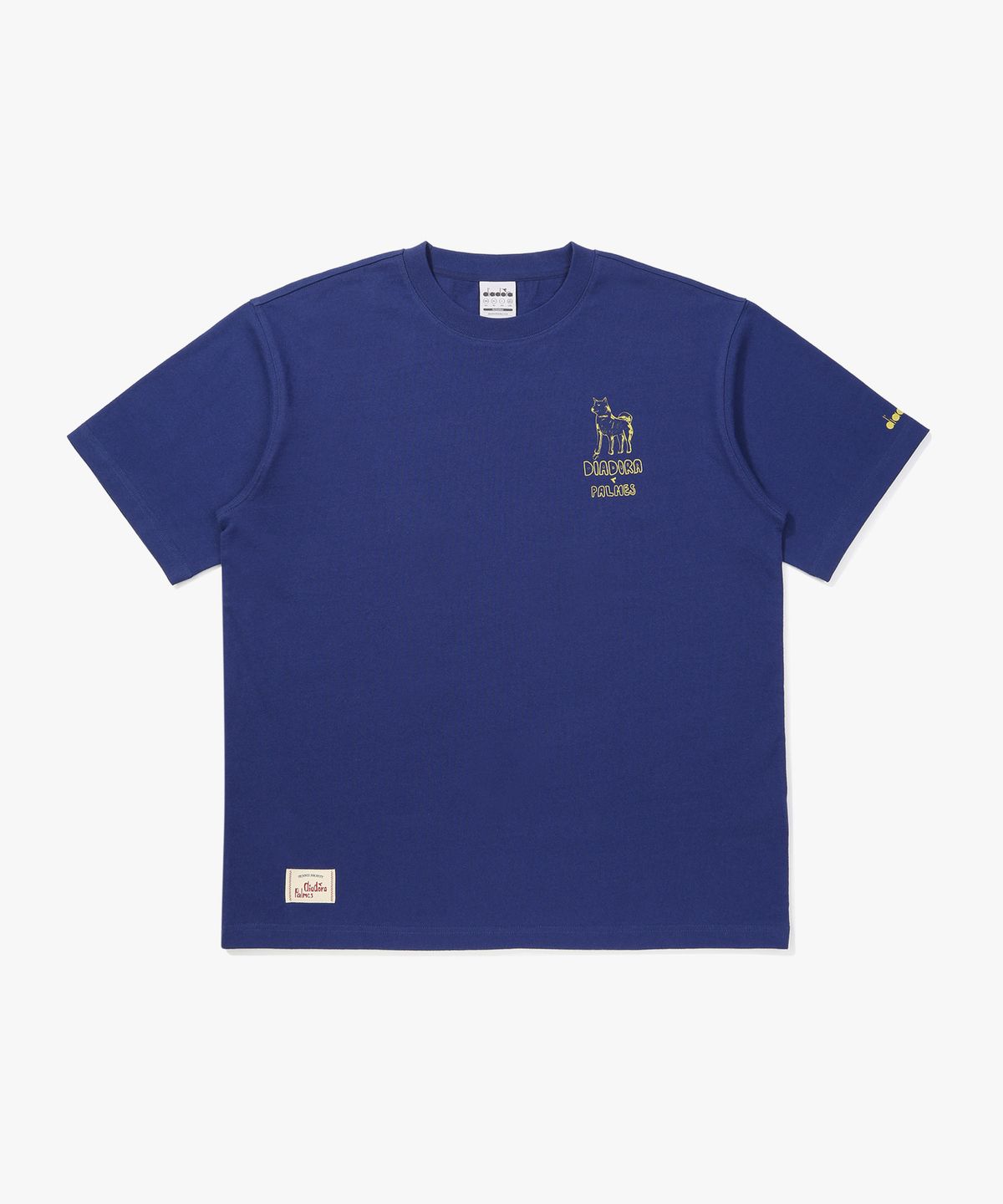 디아도라(diadora) [DIADORA by PALMES] 그래픽 반팔 티셔츠 BLUE