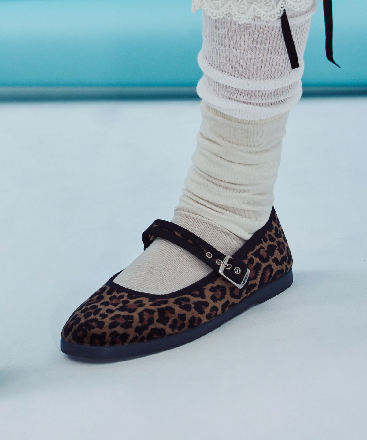 빅토리아 슈즈(VICTORIA SHOES) 쿵푸 레오파드 발레리나 (1080117-LEOPARDO)