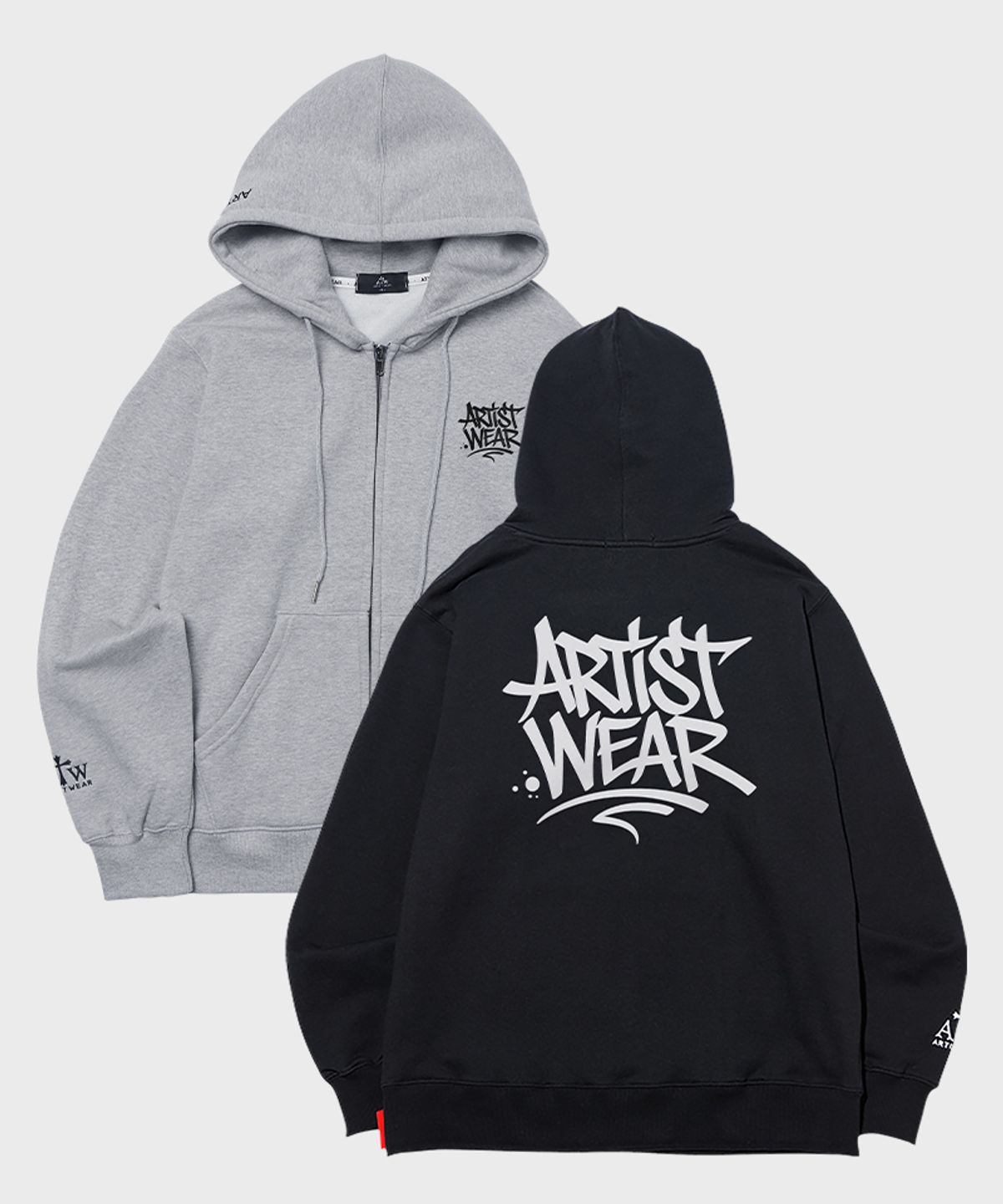 아티스트웨어(ARTISTWEAR) [ATW] 태깅로고 후드집업