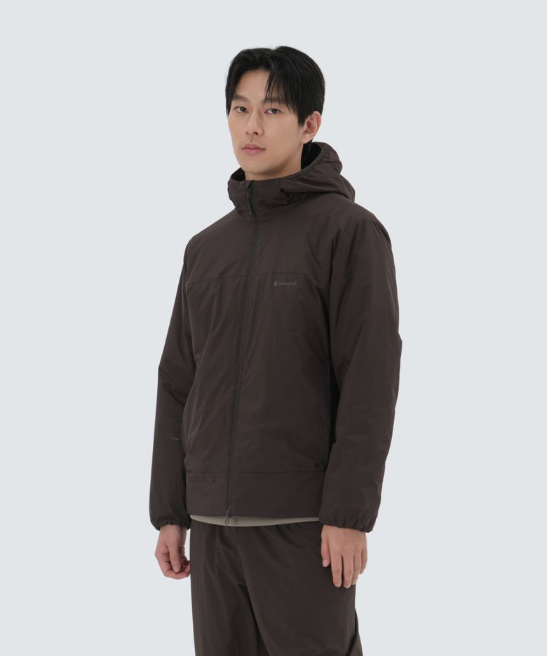 써밋그리드 프리마로프트 후드 자켓 (S25WMTPJ02) Khaki Brown