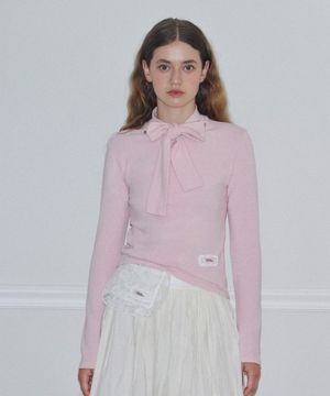 타이 긴팔 티셔츠 (3C) (Pink)