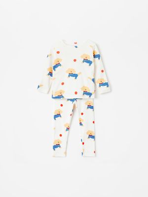 부들푸들 실내복 상하복 세트