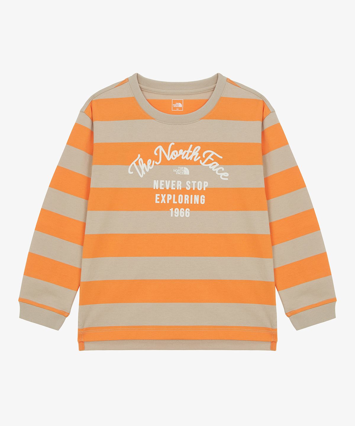 노스페이스 키즈(THE NORTH FACE KIDS) 키즈 엘로웬 롱슬리브 티 NT7TR55U_ORG