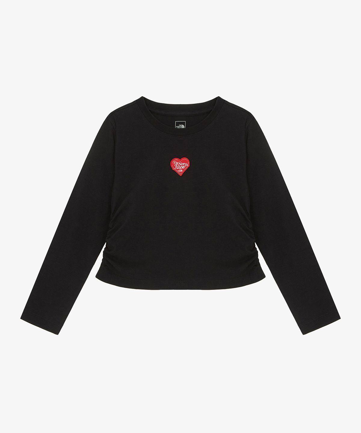 노스페이스 키즈(THE NORTH FACE KIDS) 걸즈 앨리슨 롱슬리브 티 NT7TR54T_BLK