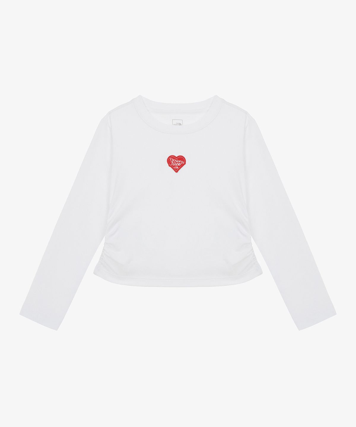 노스페이스 키즈(THE NORTH FACE KIDS) 걸즈 앨리슨 롱슬리브 티 NT7TR54S_WHT