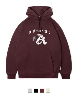 SIGNATURE ARCH 오버핏 후드(SAHAWA-0002)