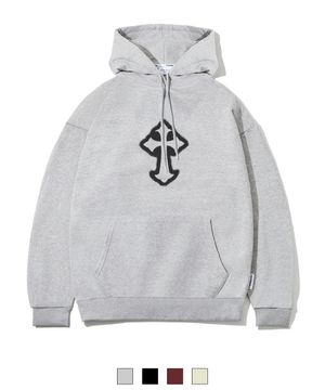 CSROSS SPRAY 오버핏 후드(SAHAWA-0008)