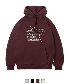 STAR STREAM 오버핏 후드(SAHAWA-0011)