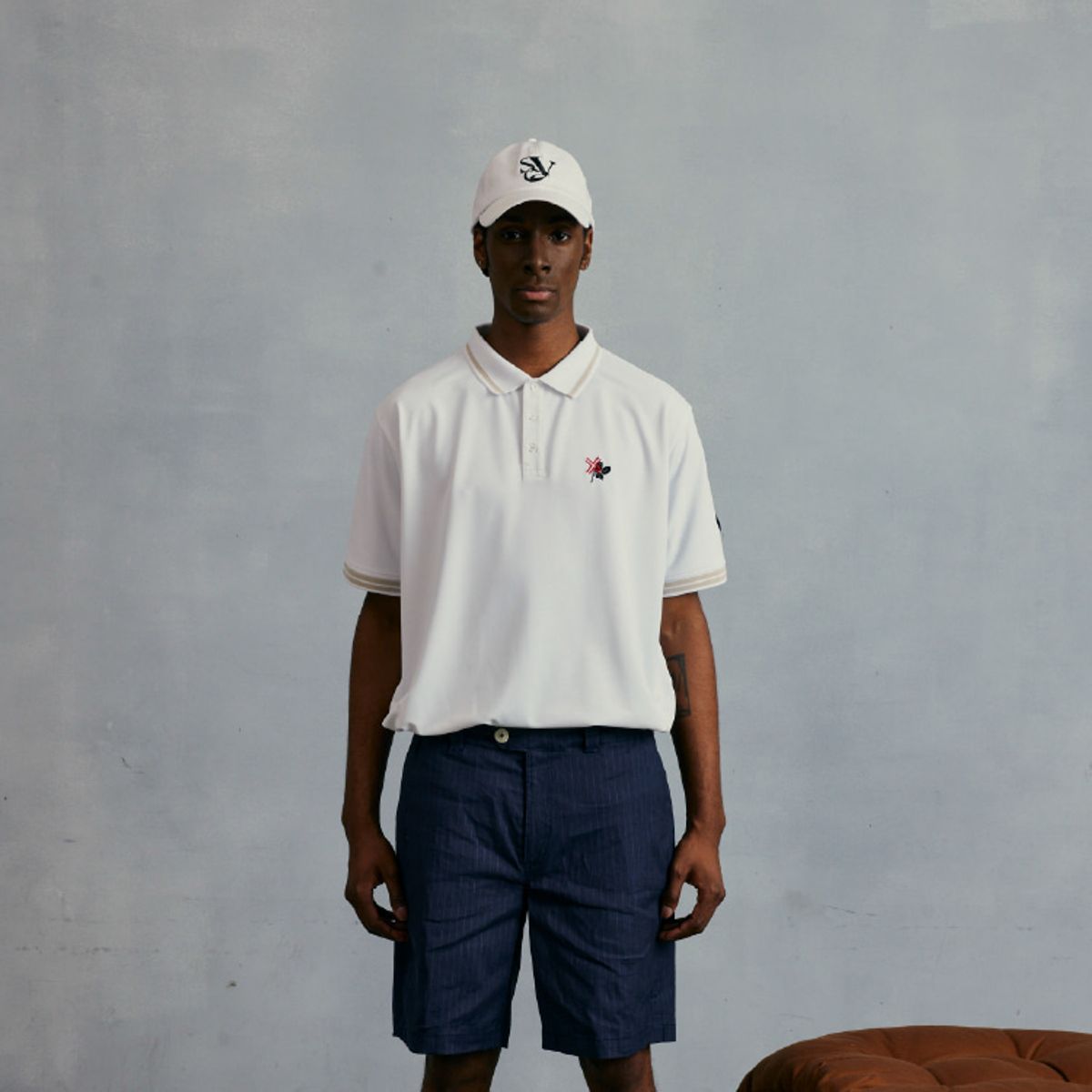 페인터골프(PAYNTR GOLF) PAYNTR X KHALHON 폴로 리파인드 에디션 남성(화이트)