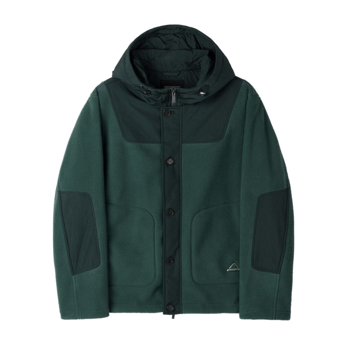 브롬톤 런던(BROMPTON LONDON) FLEECE JUMPER - TEAL GREEN (P254UFT135)