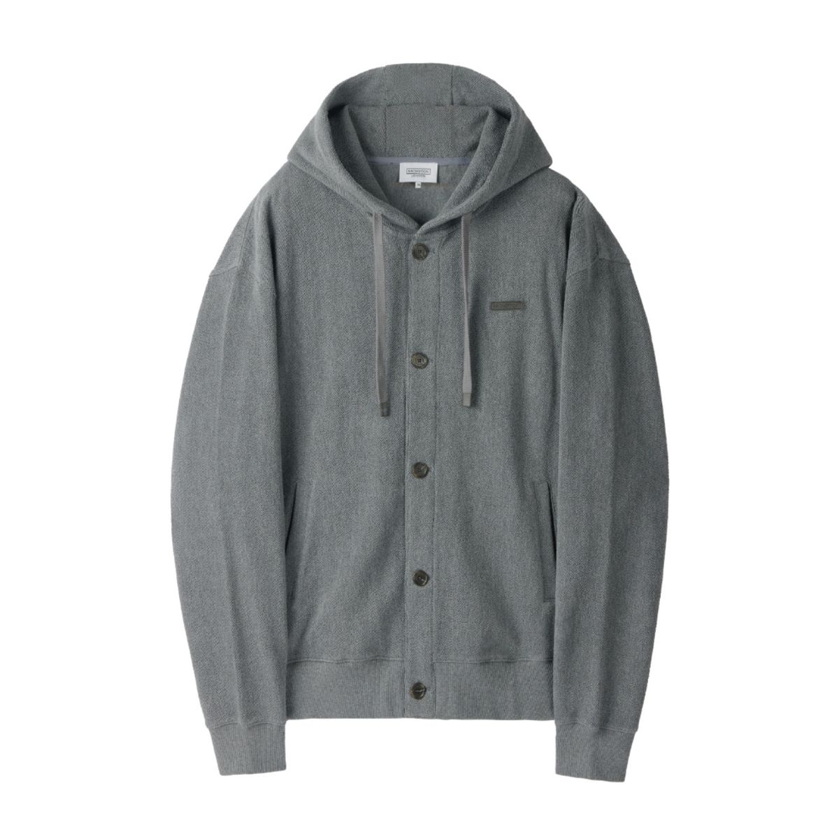브롬톤 런던(BROMPTON LONDON) HERRINGBONE HOOD - M/GREY (P254UFT480)