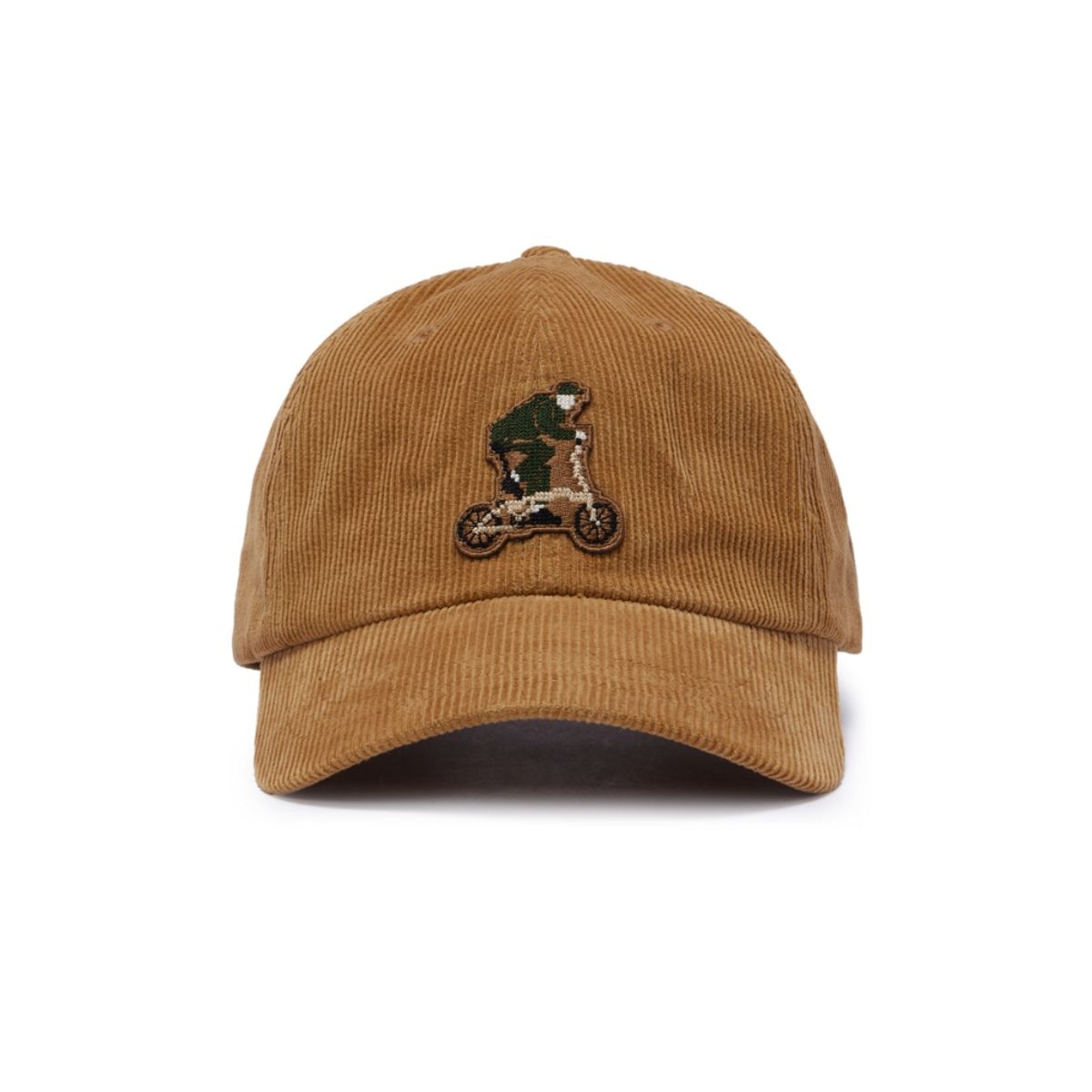 브롬톤 런던(BROMPTON LONDON) CODUROY BICYCLE POINT CAP - CAMEL (P254AHA420)