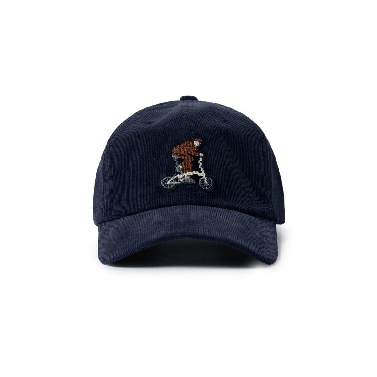 브롬톤 런던(BROMPTON LONDON) CODUROY BICYCLE POINT CAP - NAVY (P254AHA420)