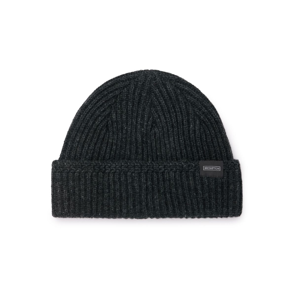 브롬톤 런던(BROMPTON LONDON) LABEL POINT SHORT BEANIE - C/GREY (P254AHA422)
