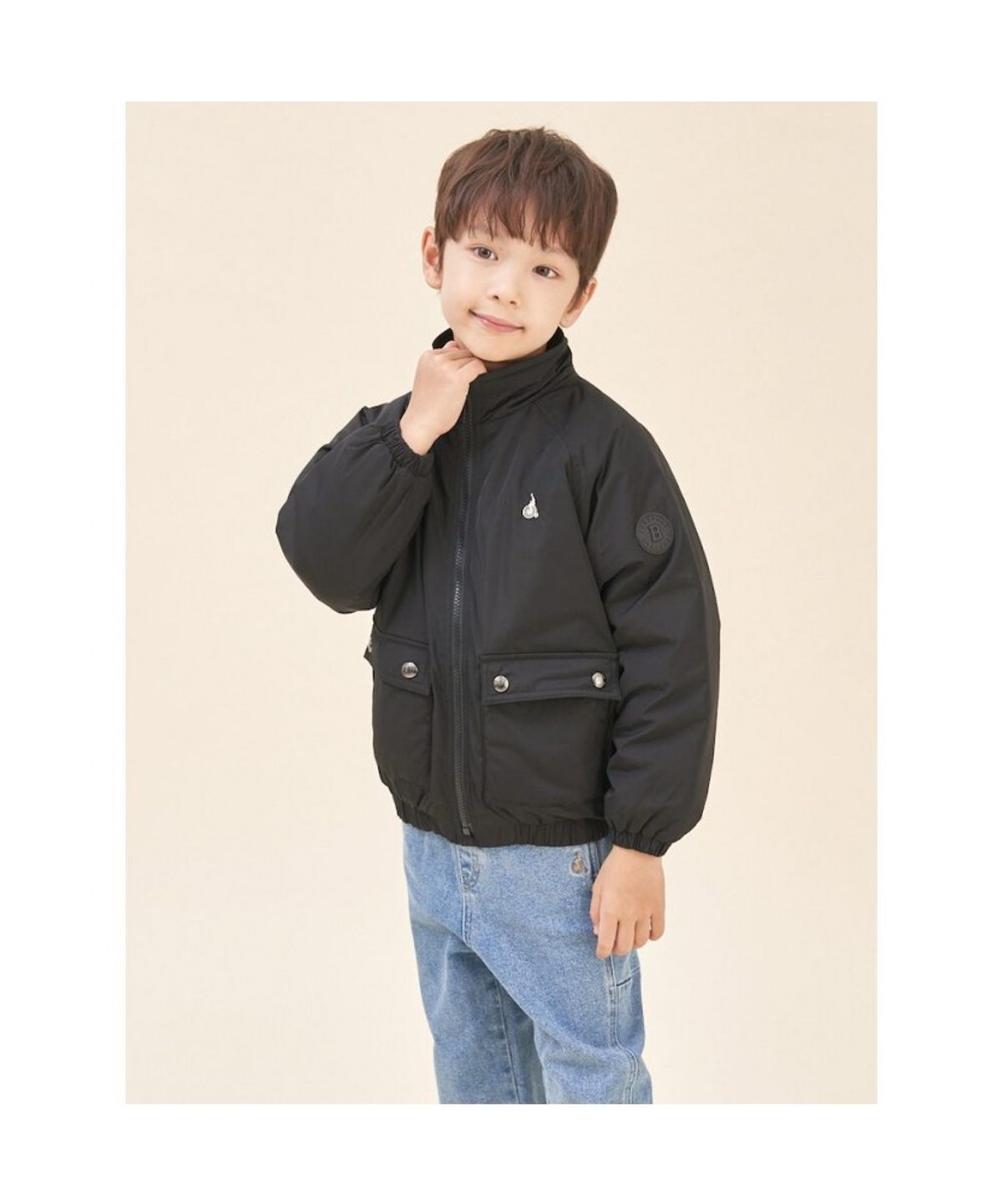 빈폴 키즈(BEANPOLE KIDS) 스포티 패딩 점퍼  블랙 (BI5938U035) (BI5938U035)