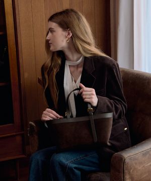 Sac Lior Suede Marron