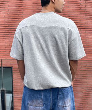 쏙쏙숨티 오버핏 자동넣입 반팔티 [M-6XL]