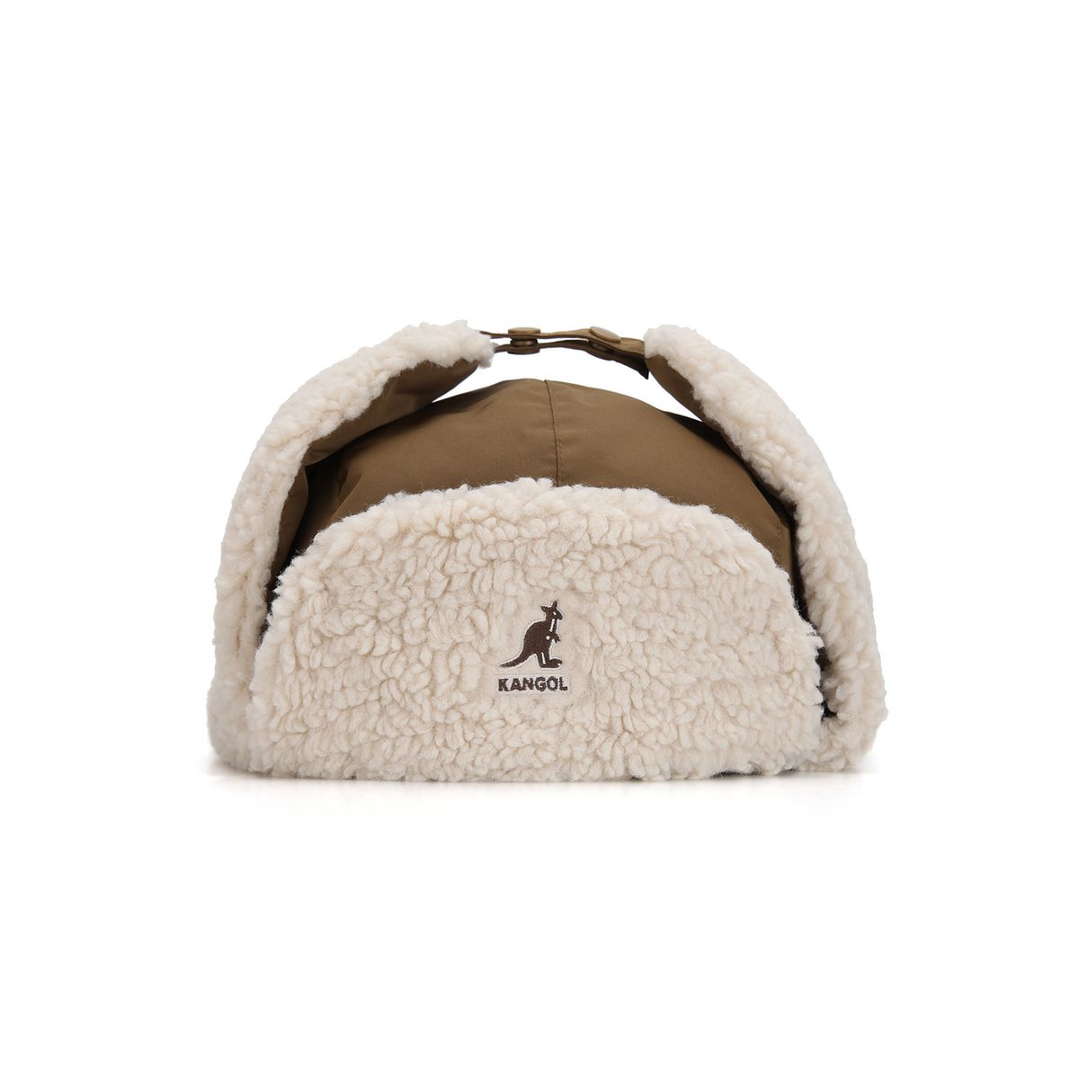 캉골(KANGOL) 시어링 트래퍼 4491 다크베이지
