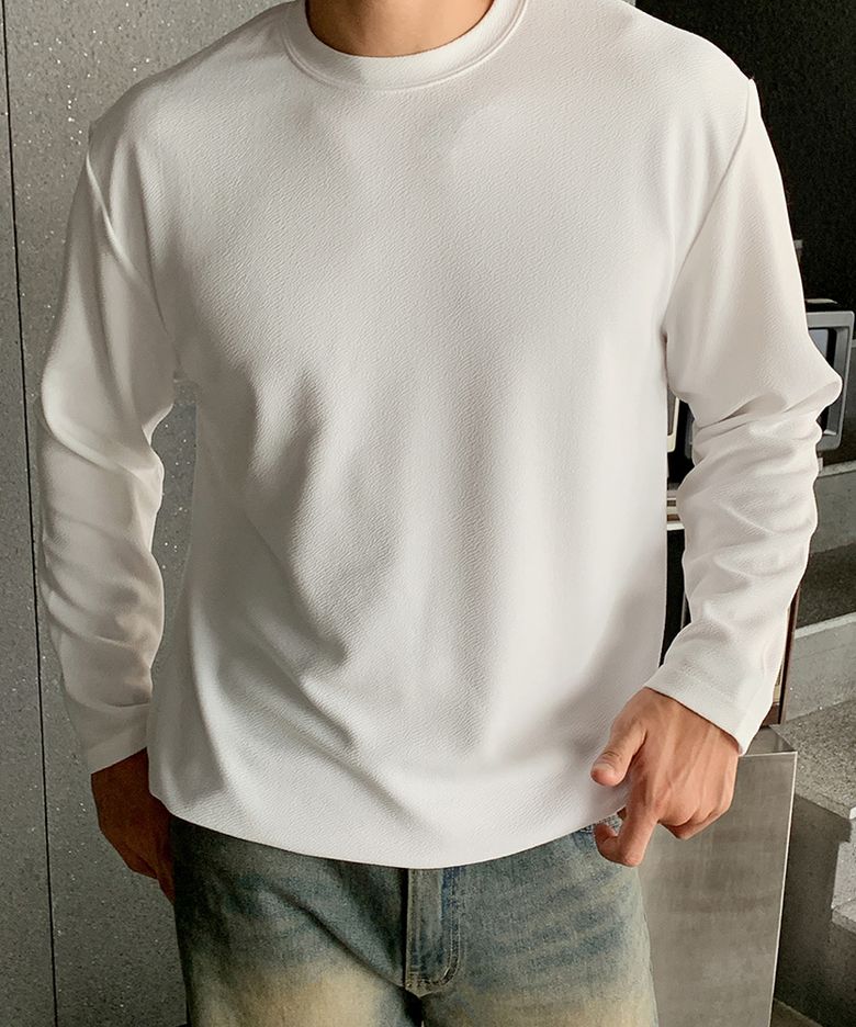 [빅사이즈 M-8XL] 쏙쏙꼭꼭 구김zero 자동넣입 베이직 긴팔티