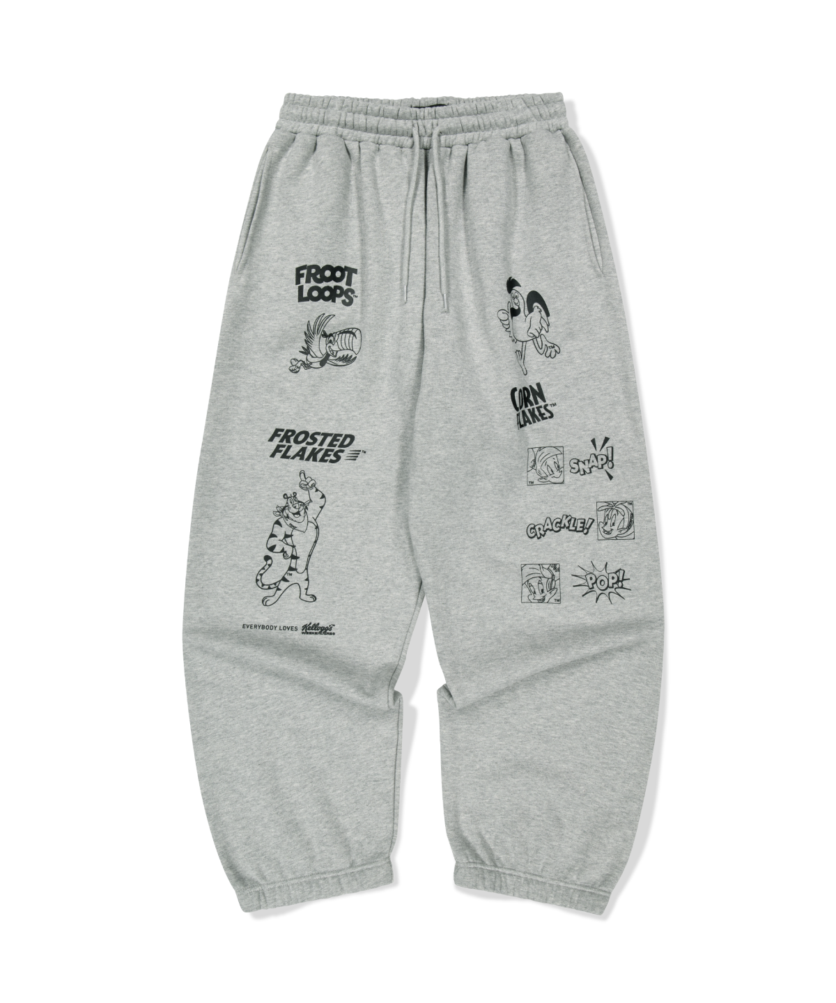 위캔더스(WKNDRS) KELLOGGS FAMILY SWEAT PANTS (M.GREY)
