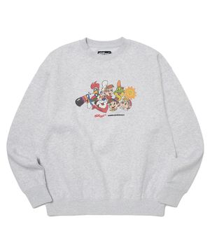 KELLOGGS FAMILY SWEATSHIRT (L.GREY)