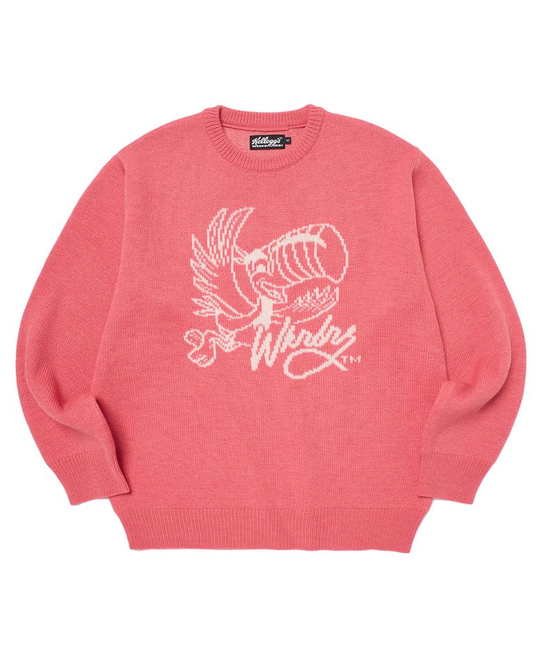 KELLOGGS KNIT SWEATER (PINK)