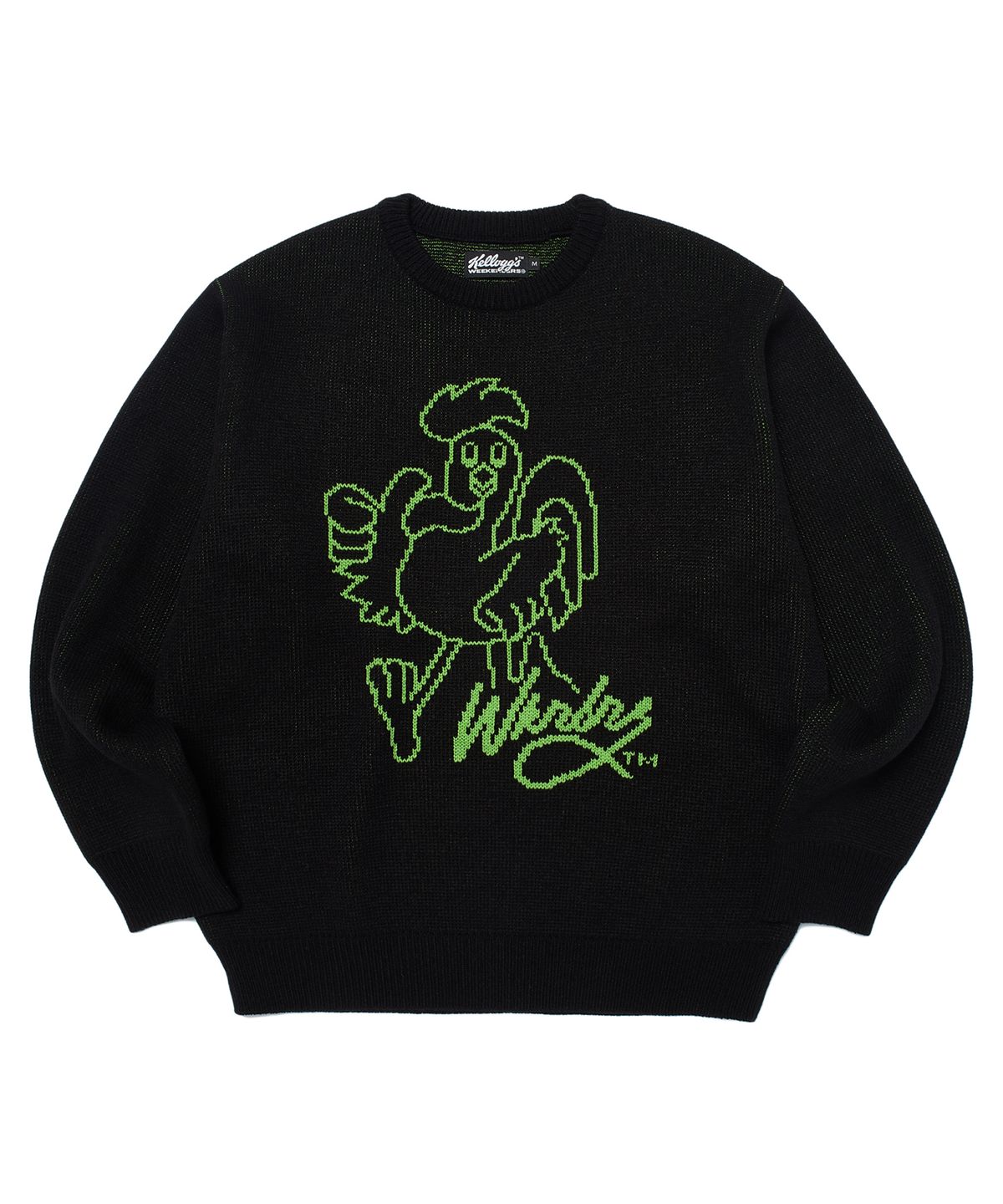 위캔더스(WKNDRS) KELLOGGS KNIT SWEATER (BLACK)