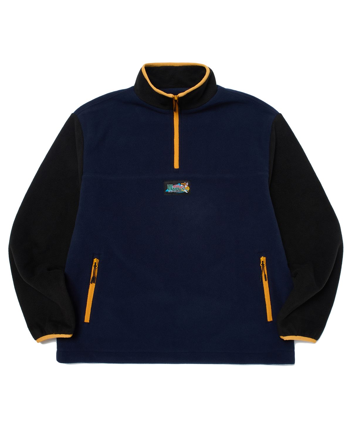 위캔더스(WKNDRS) KELLOGGS FLEECE HALF ZIP (NAVY)