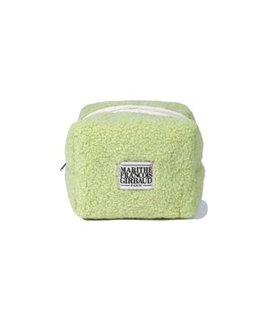 CLASSIC LOGO BOUCLE POUCH mint