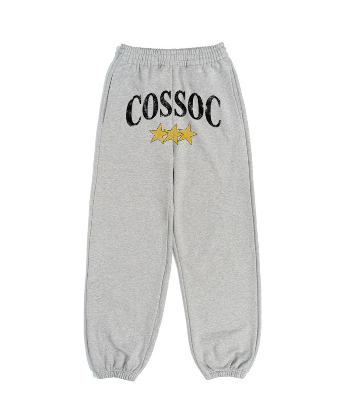 코소(COSO) 스타 크랙 스웻 조거팬츠(GREY)