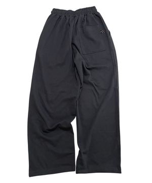 Easy Sweat Wide Pants ((Black))