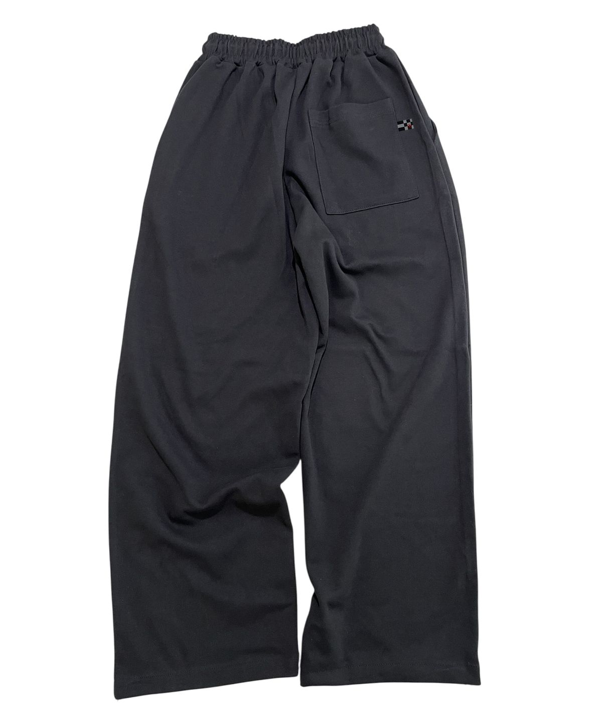 스케이터락(SK8ER ROCK) Easy Sweat Wide Pants ((Black))