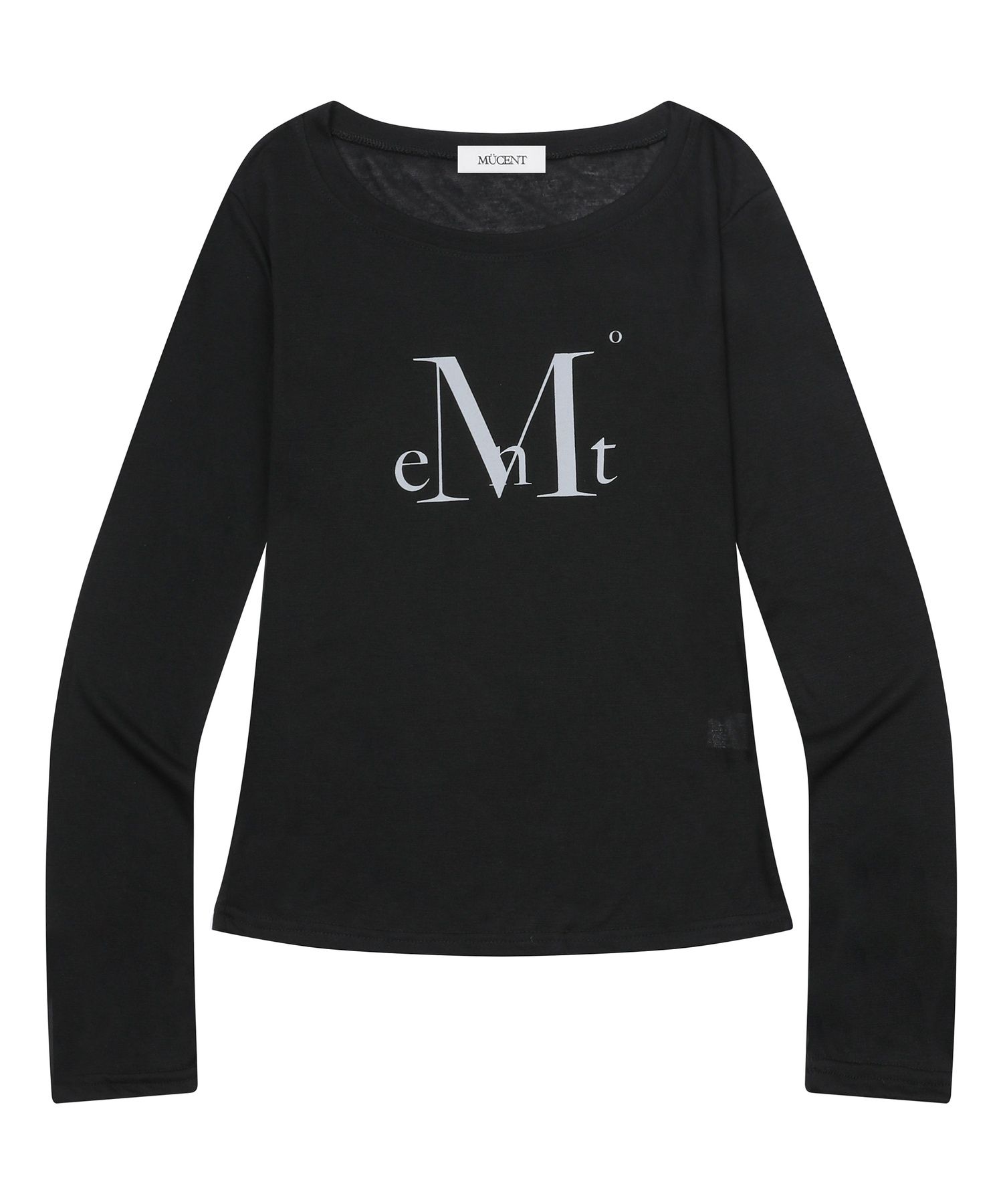 MUSINSA公式 | MUCENT メインシンボルシースルー長袖Tシャツ（3カラー）