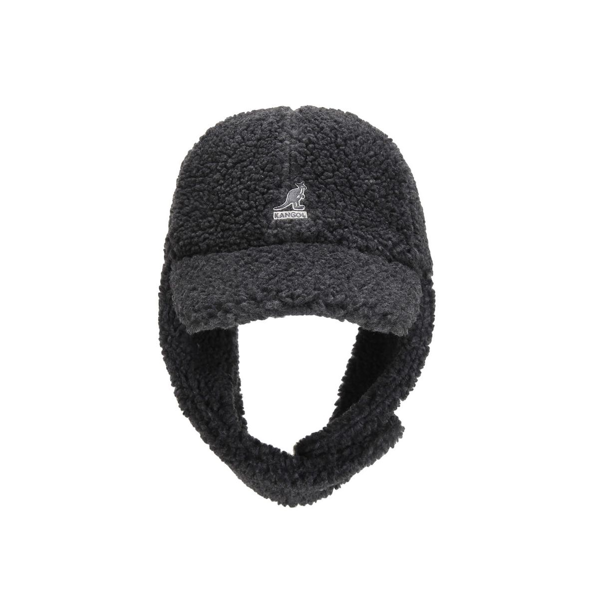 캉골키즈(KANGOL KIDS) 키즈 시어링 트래퍼 RF 0851 차콜
