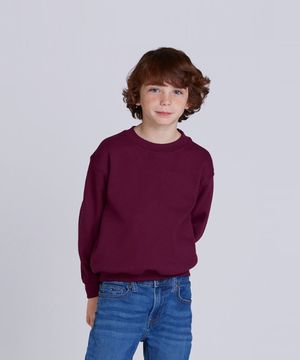 헤비블렌드 무지 키즈 맨투맨