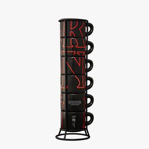 비알레띠 기묘한 이야기 스태커블 컵 6인조 세트