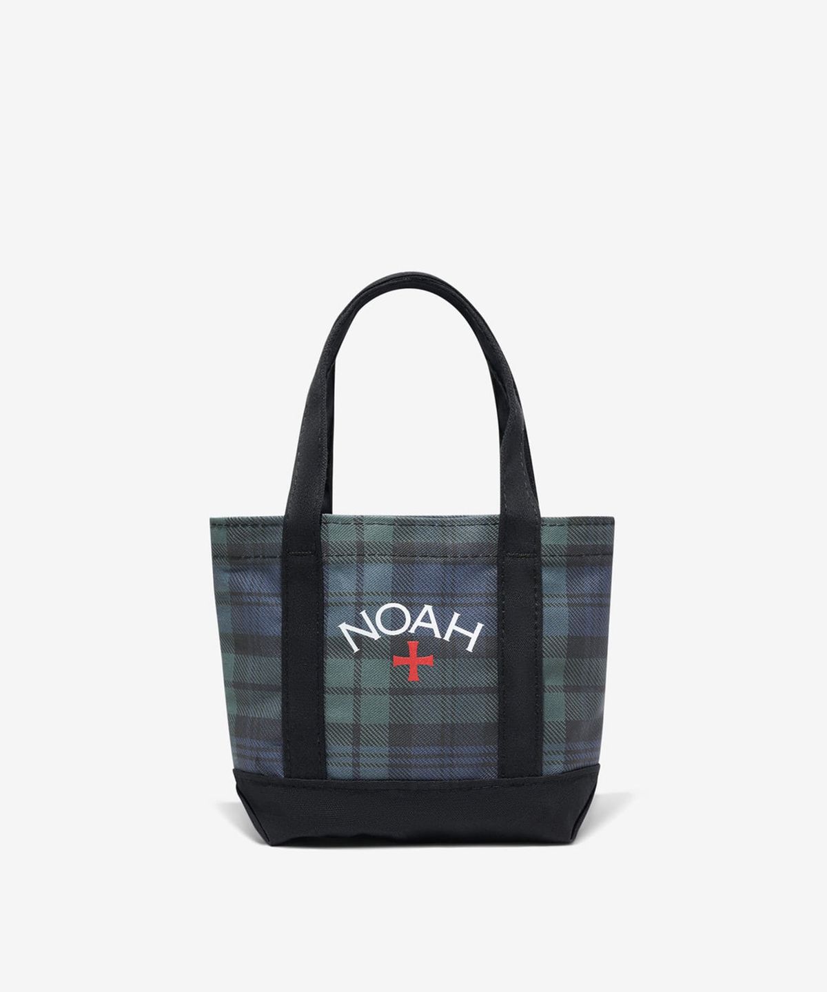 노아(NOAH) (U) 타탄 프린트 미니 토트 블랙워치 TARTAN PRINT MINI TOTE BAG BLACKWATCH