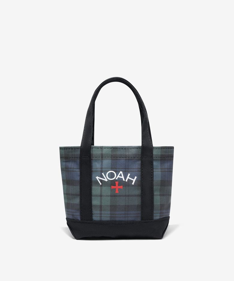 (U) 타탄 프린트 미니 토트 블랙워치 TARTAN PRINT MINI TOTE BAG BLACKWATCH