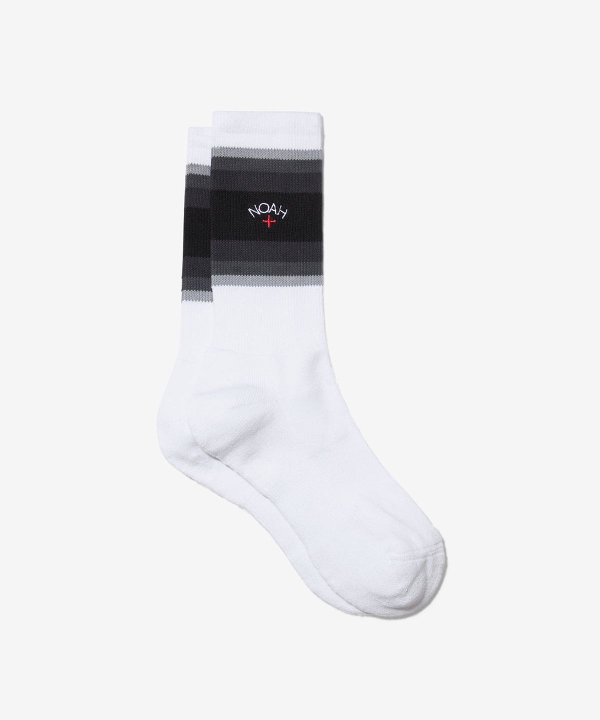 노아(NOAH) (U) 스트라이프 그라디언트 삭스 블랙 STRIPED GRADIENT SOCK BLACK