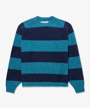 (U) 스트라이프드 도네갈 스웨터 벨트라 STRIPED DONEGAL SWEATER BELTRA / SHERIDAN